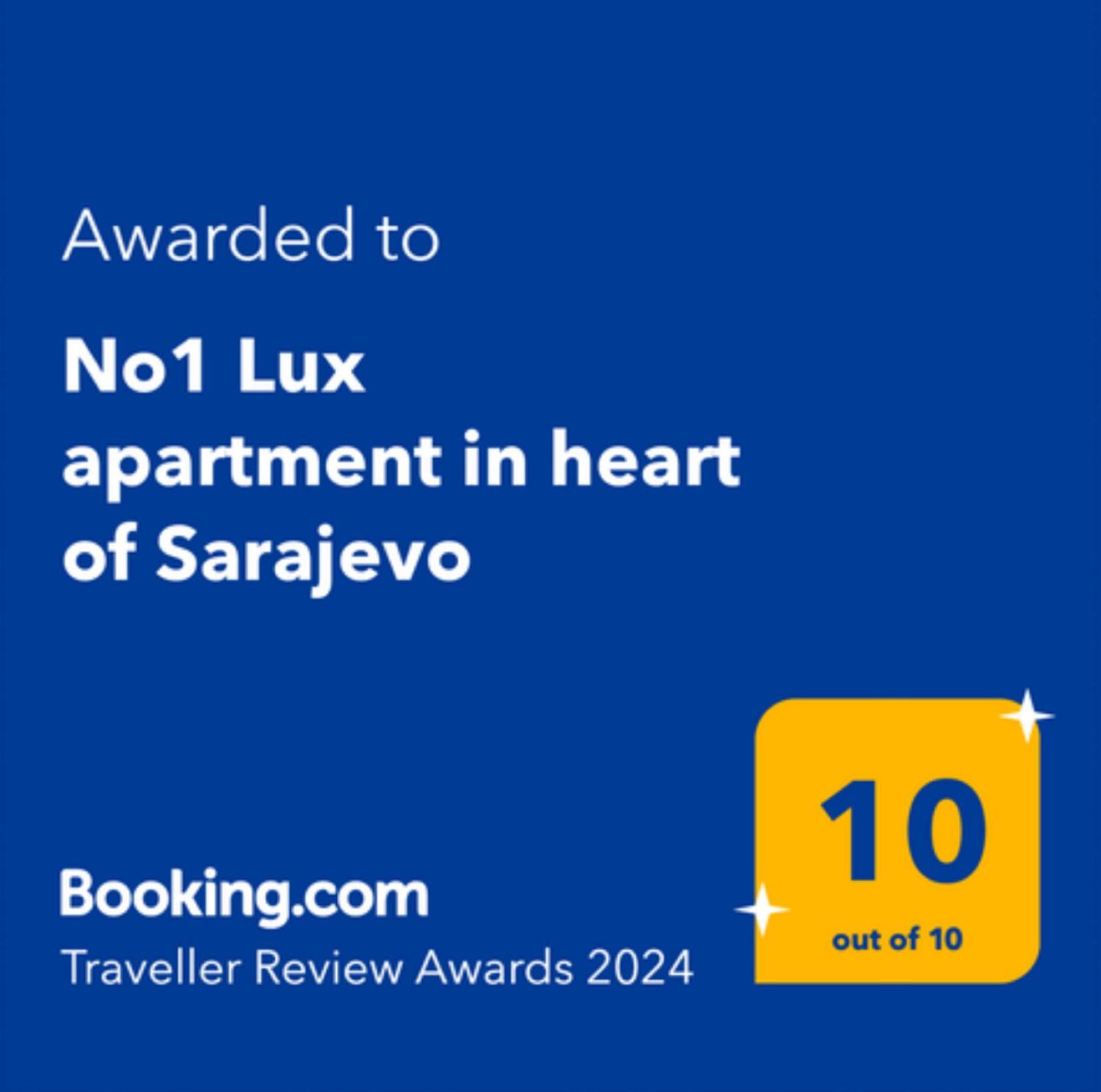 No1 Lux Apartment In Heart Of Sarajevo Luaran gambar